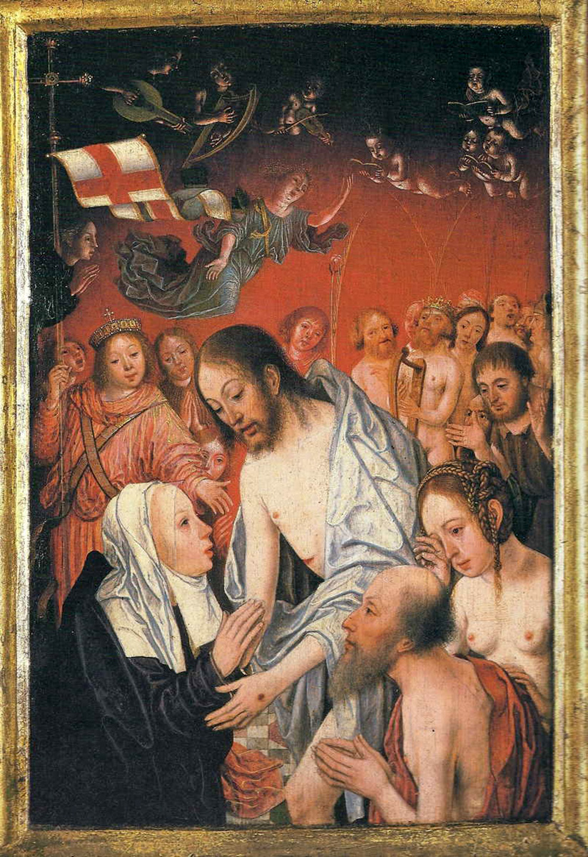 Christ appearing to his mother in limbo